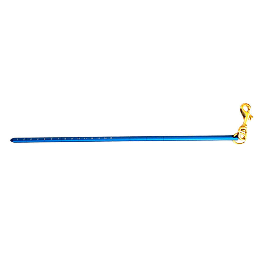2Pcs Scuba Diving Stick Pointer Underwater Shaker Noise Maker W/  Snap