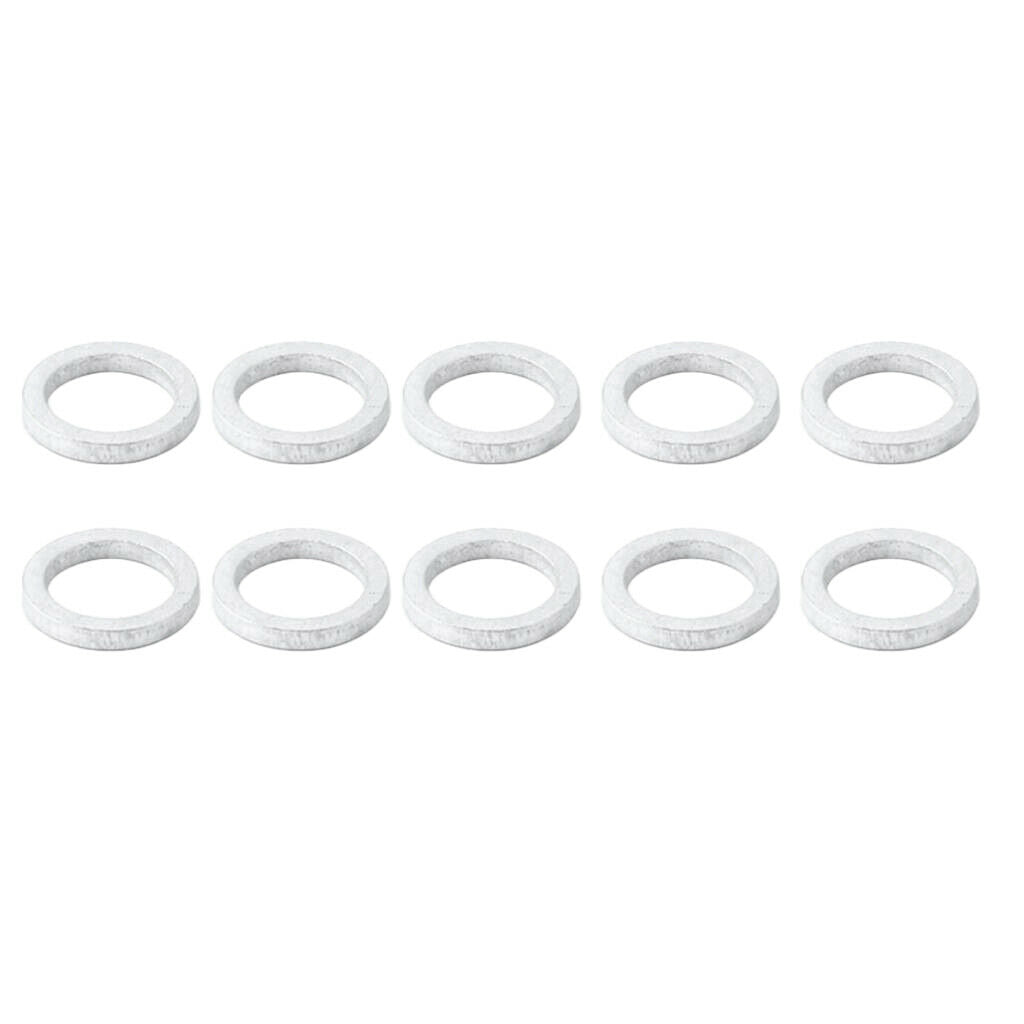 10x Bike Chainwheel Screw Chainring Washer Gasket Spacers Component 2mm