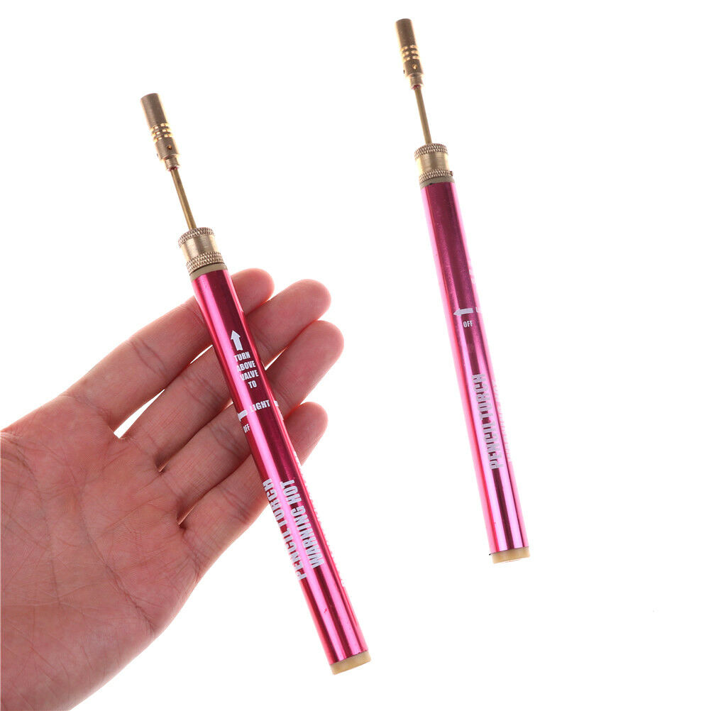 Hot Mini Gas Blow Torch Gun Soldering Solder Iron Cordless Welding Pen BurnerSJ