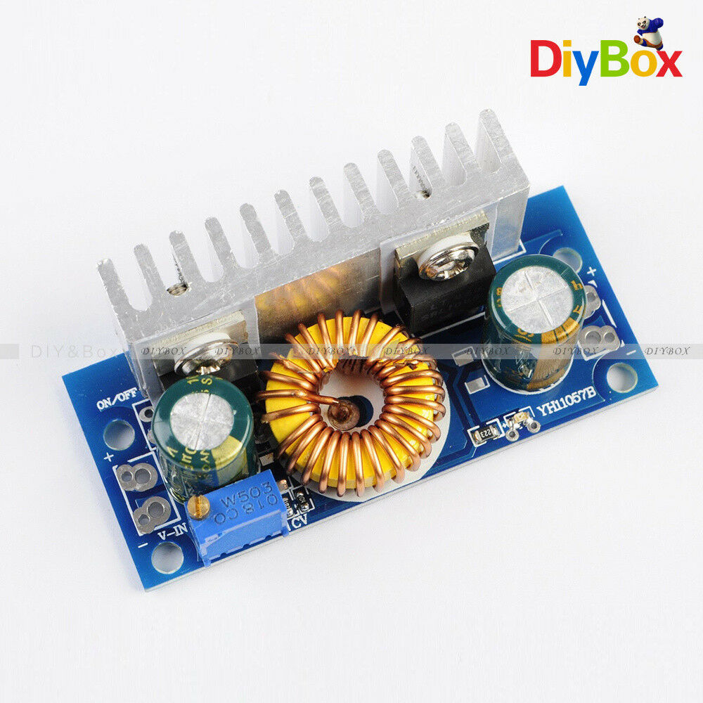 DC-DC Boost Converter 4.5V-32V to 5-42V 6A Step-Up Adjustable Power Supply