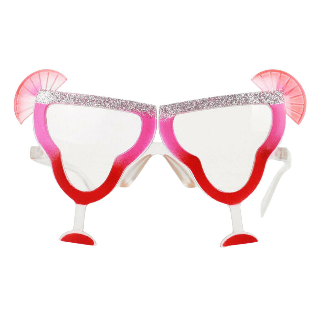 MagiDeal Hawaiian Tropical Sunglasses Beach Drink Glasses Costume Party