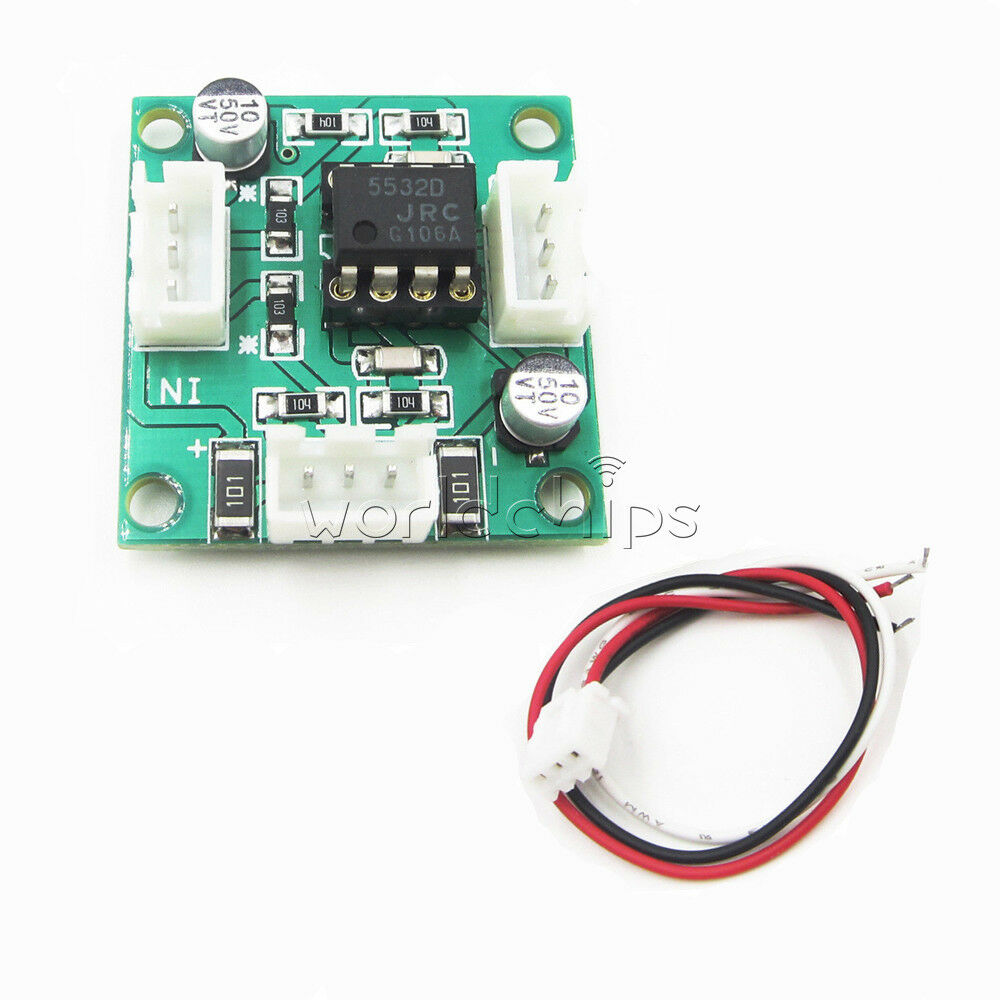 NE5532 OP-AMP Audio HIFI Preamplifier Dual Preamp Board for Bluetooth Pre-amp