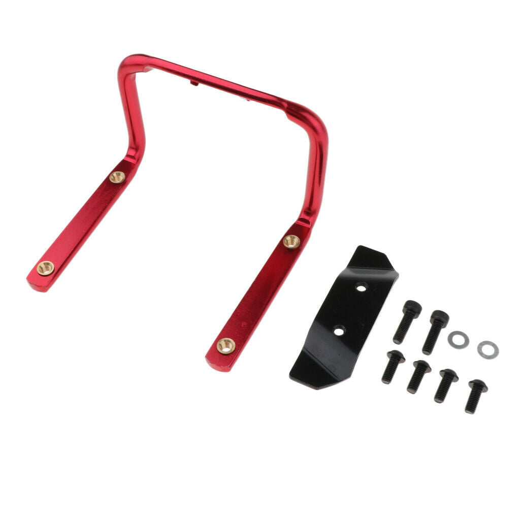 Double Rack Water Bottle Cage Holder Bicycle Seat Post Saddle Rack Red