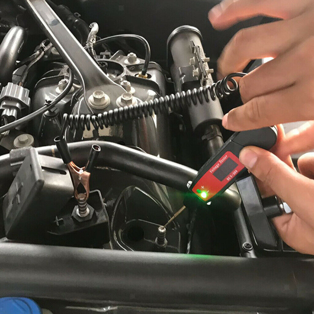 5-36V Circuit Tester Checks Fuses Circuits for Shorts with Testing Probe