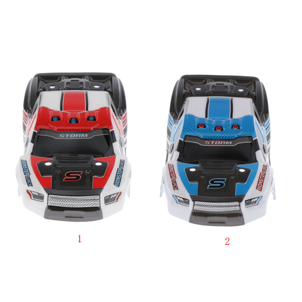 Racing RC Car Body Shell Part Exquisite Workmanship Design 18301 Red Plastic