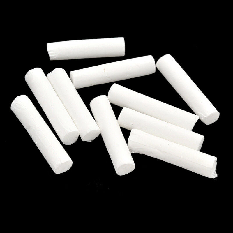 10 Pcs Empty Aromatherapy Perfume Blank Nasal Inhaler Diffusers with Cotton Swab