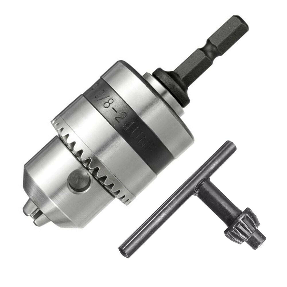 Electric Drill Chuck Converter Hexagon Shank Adapter Electric Screwdriver 10mm