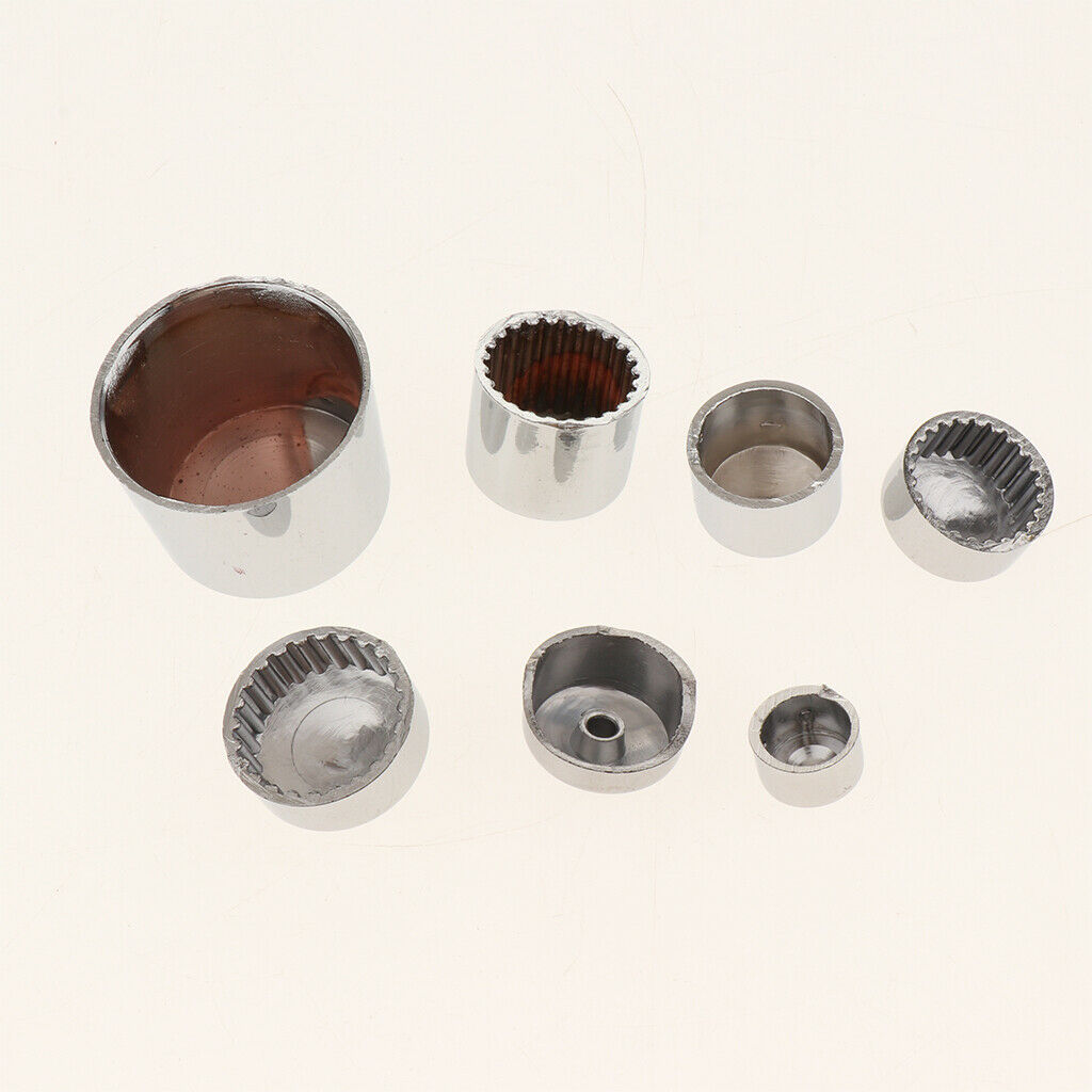 87x Motorcycle Chrome Abs Bolts Toppers Caps For  Softail Twin Cam