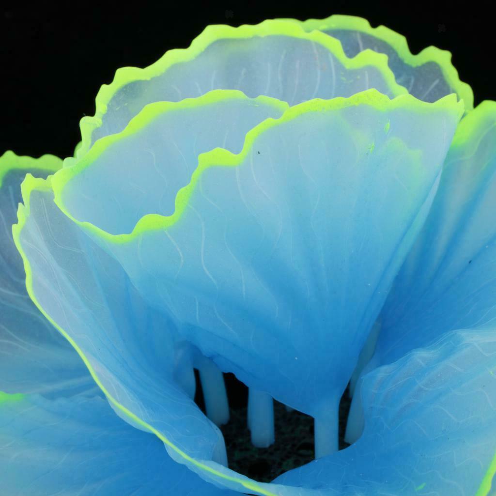 Aquarium Artificial Corals  Tank Aquarium Ornament for  Tank Blue