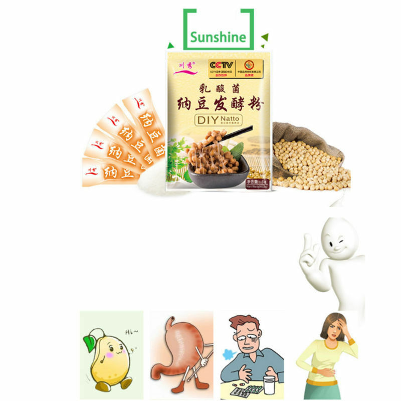3G / Bag Bacillus Natto for DIY Natto enzyme spore starter Fermentation Powder