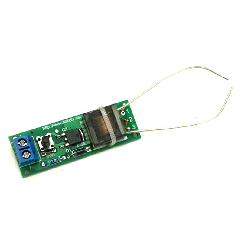 3.7V DC High Voltage Pulse Inverter Arc Generator Ignition Coil Step Up Modul WF