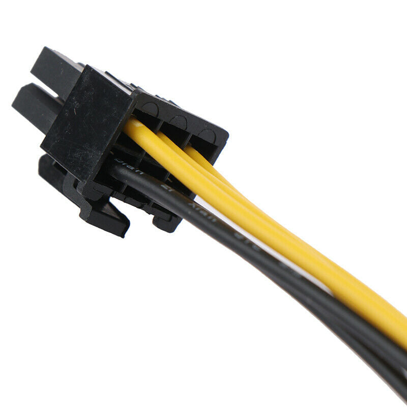 6Pin to 6Pin Male to Male PSU Motherboard Power Supply Extension Adapter .l8