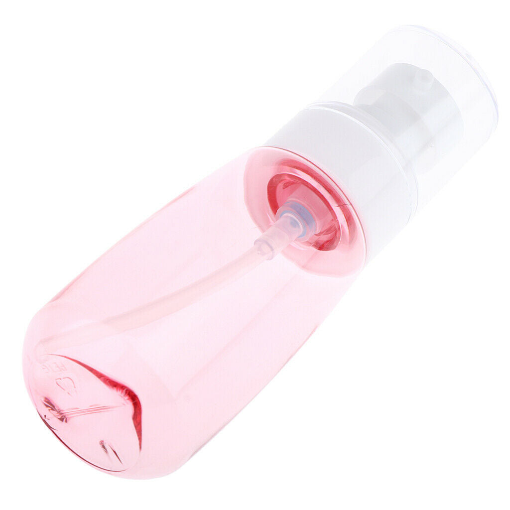 2 Pieces Plastic Reusable Fine Mist Sprayer Bottle for Travel Makeup Perfume