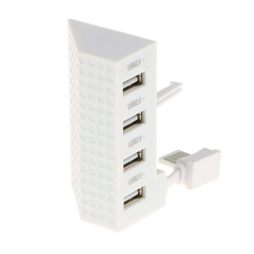 4 Ports USB 2.0 Hub High Speed Expansion Adapter for Microsoft   One S