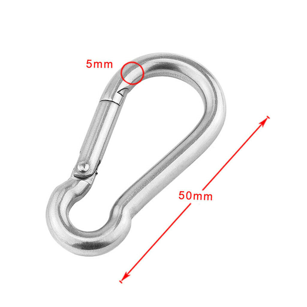 Camping Sports Carabiner Carabiner With Carabiner M5x50mm