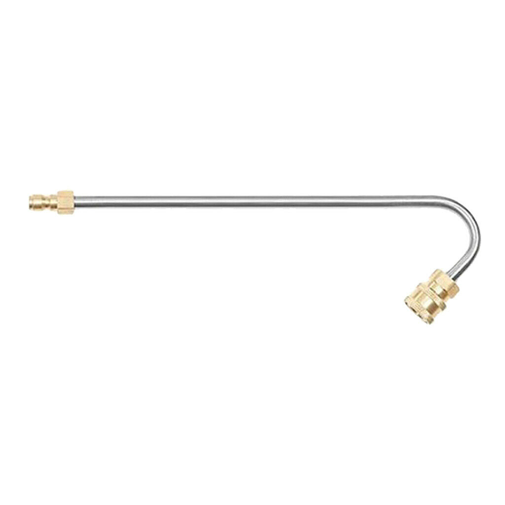 High Pressure 1/4" Washer Gutter Rod Quick Connector 360 Degree 33x8cm