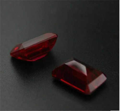28.15CT Pigeon Bloos Red Ruby 13x18MM Emerald Cut AAAA+ Loose Gemstones Jewelry