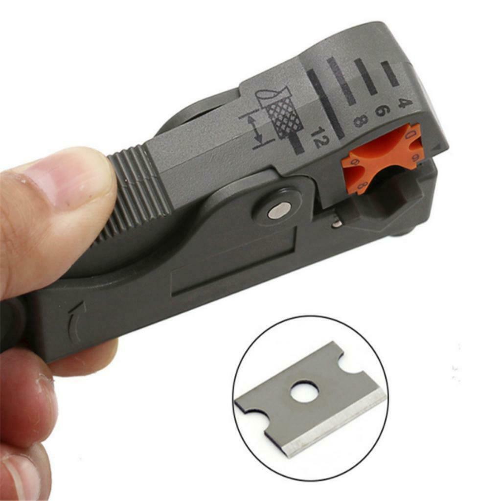 1pc Mini Wire Stripper & Adjustable Blade Electrician Stripping Plier Tools