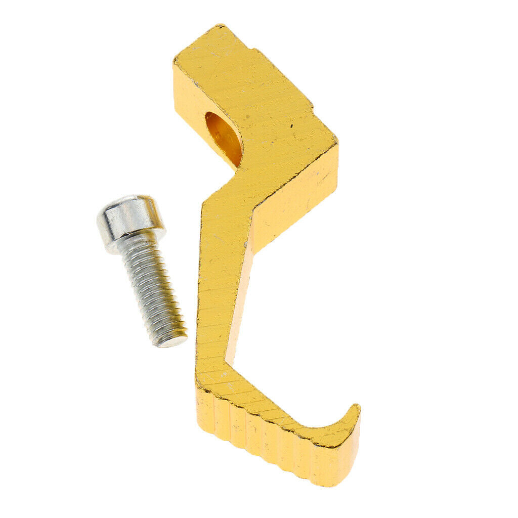 Universal motorcycle helmet holder hooks scooter helmet holder golden