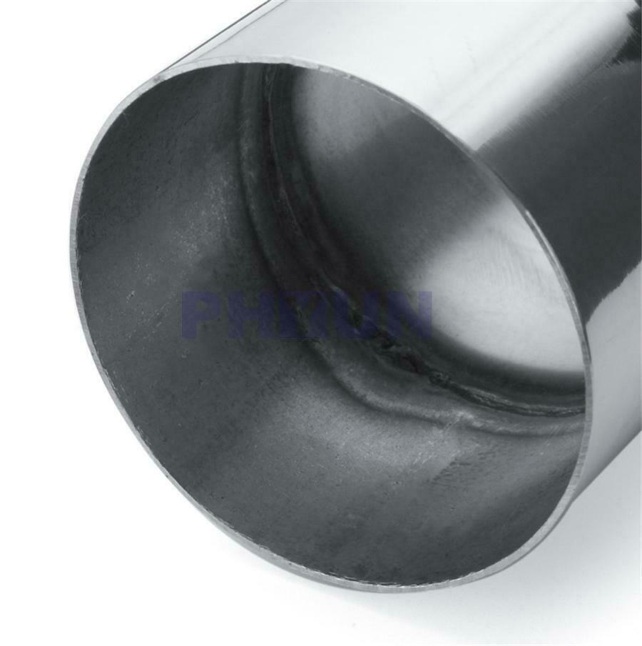 2.75" ID to 3" ID Exhaust Pipe Reducer Adapter Connector Chrome Stainless Steel