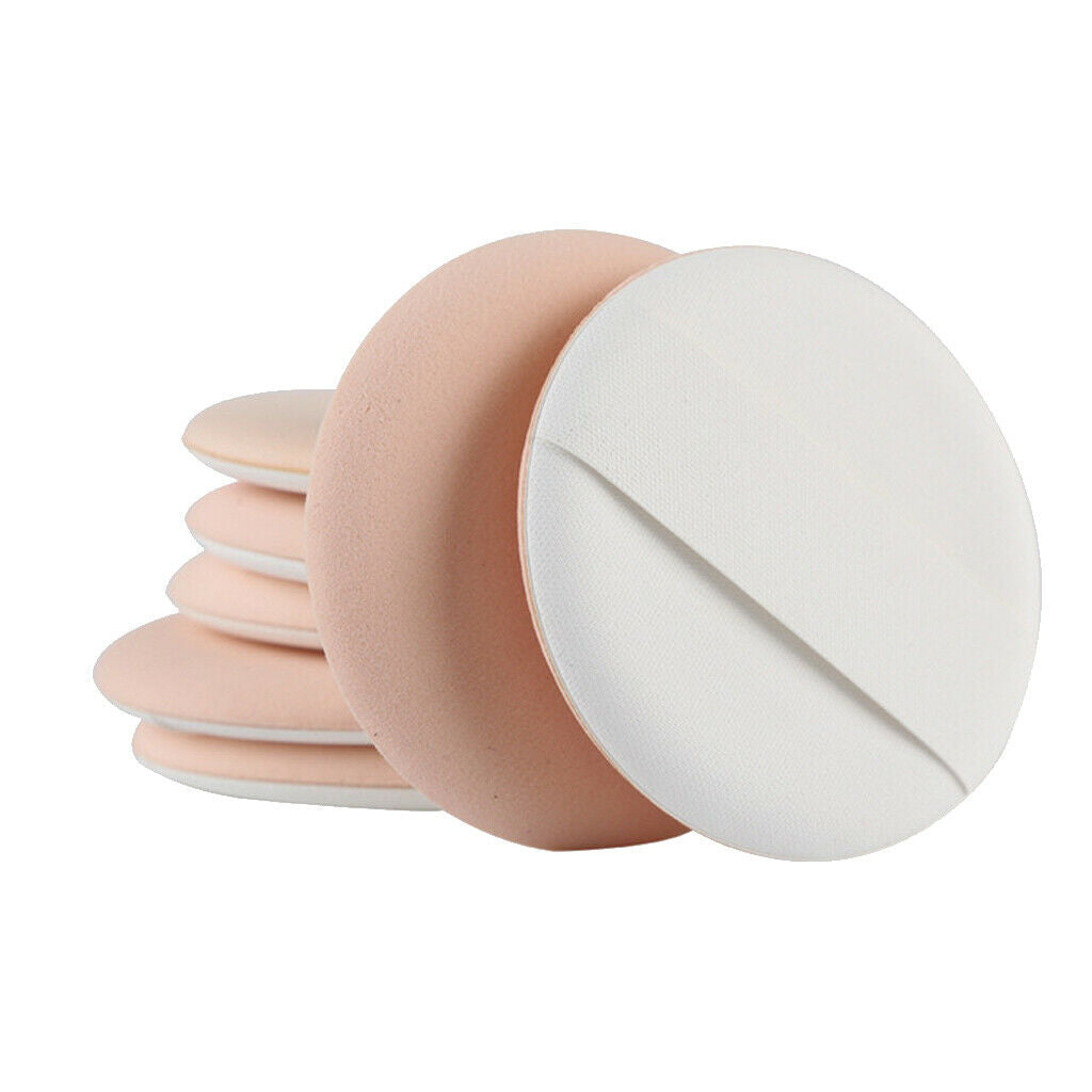 7pcs Beauty Makeup Powder Puff Pads Face Foundation Cosmetic Tool Nude color