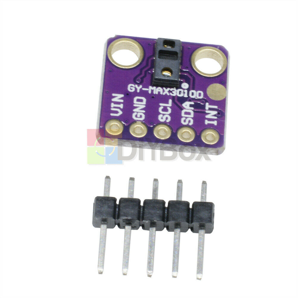 MAX30100 Heart Rate Click Heart Rate Sensor Module Breakout Board for Arduino