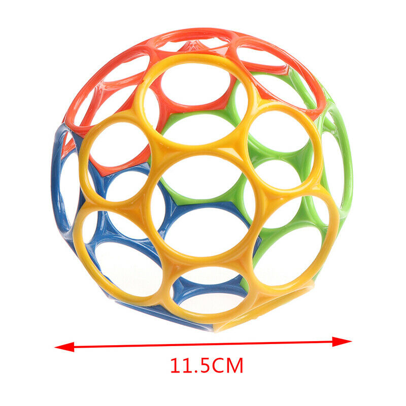 Baby Kids Toys Safety Grasping Holes Balls for Newborn Grasp Exercise T.l8