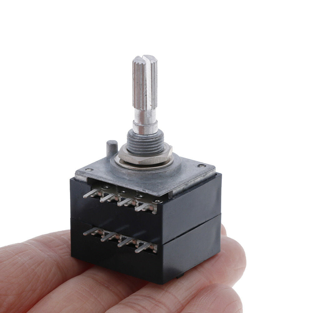 1Pc potentiometer 250K log alps audio amp volume control pot stereo w loudn Fx