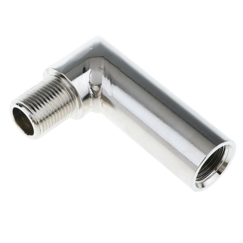 1 Set O2 Sensor Angled Extender Spacer 90 Degree 02 Bung Extension M18X1.5