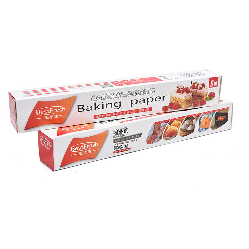 5M Baking Paper Barbecue Double-sided Silicone Oil Paper Parchment Oven P.l8