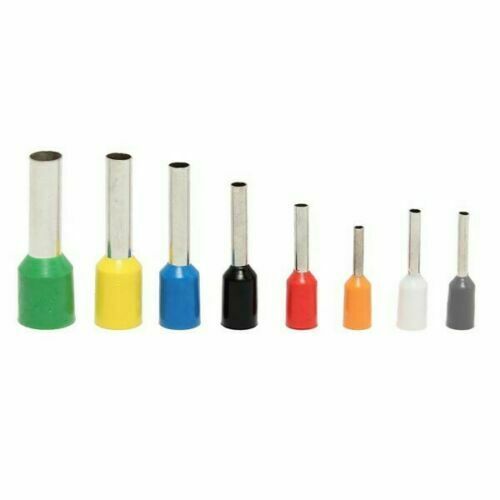 Boxed Tubular Terminal Electrical Wiring Connector Crimping Insulated Tube 160PC