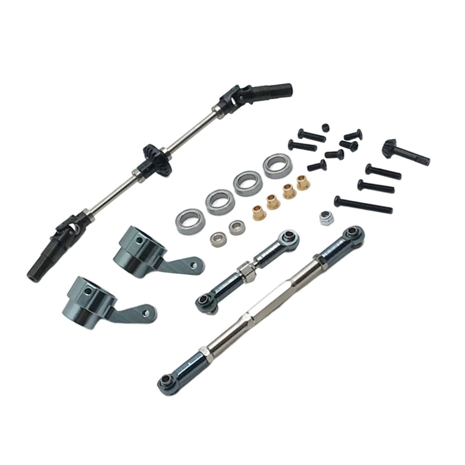 1:16 RC Metal Front Rear Bridge Axle for WPL C14 B14 B24 HengLong Spare