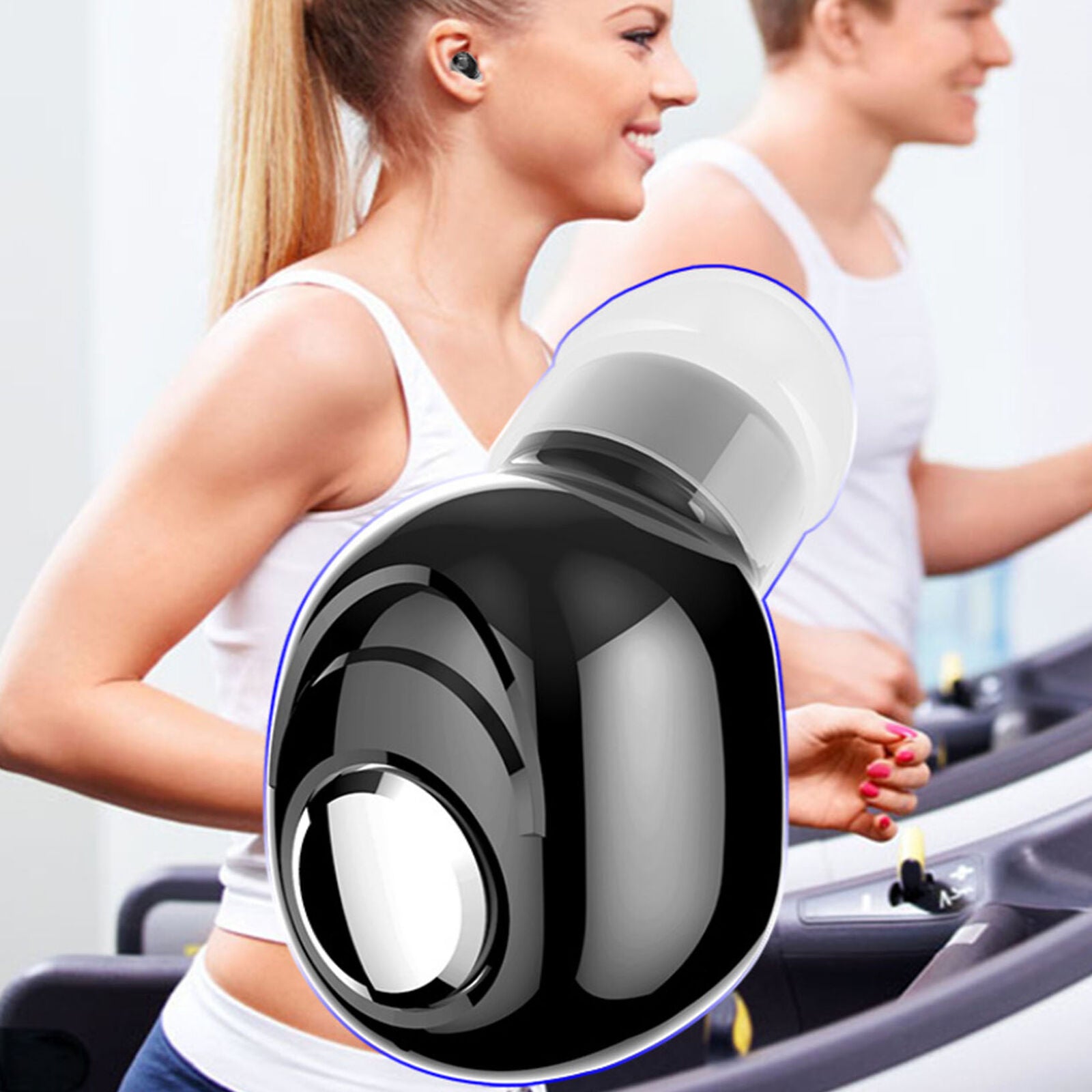 Mini Bluetooth 5.0Headset Wireless Earphones stereo In-Ear Earbuds Headphones