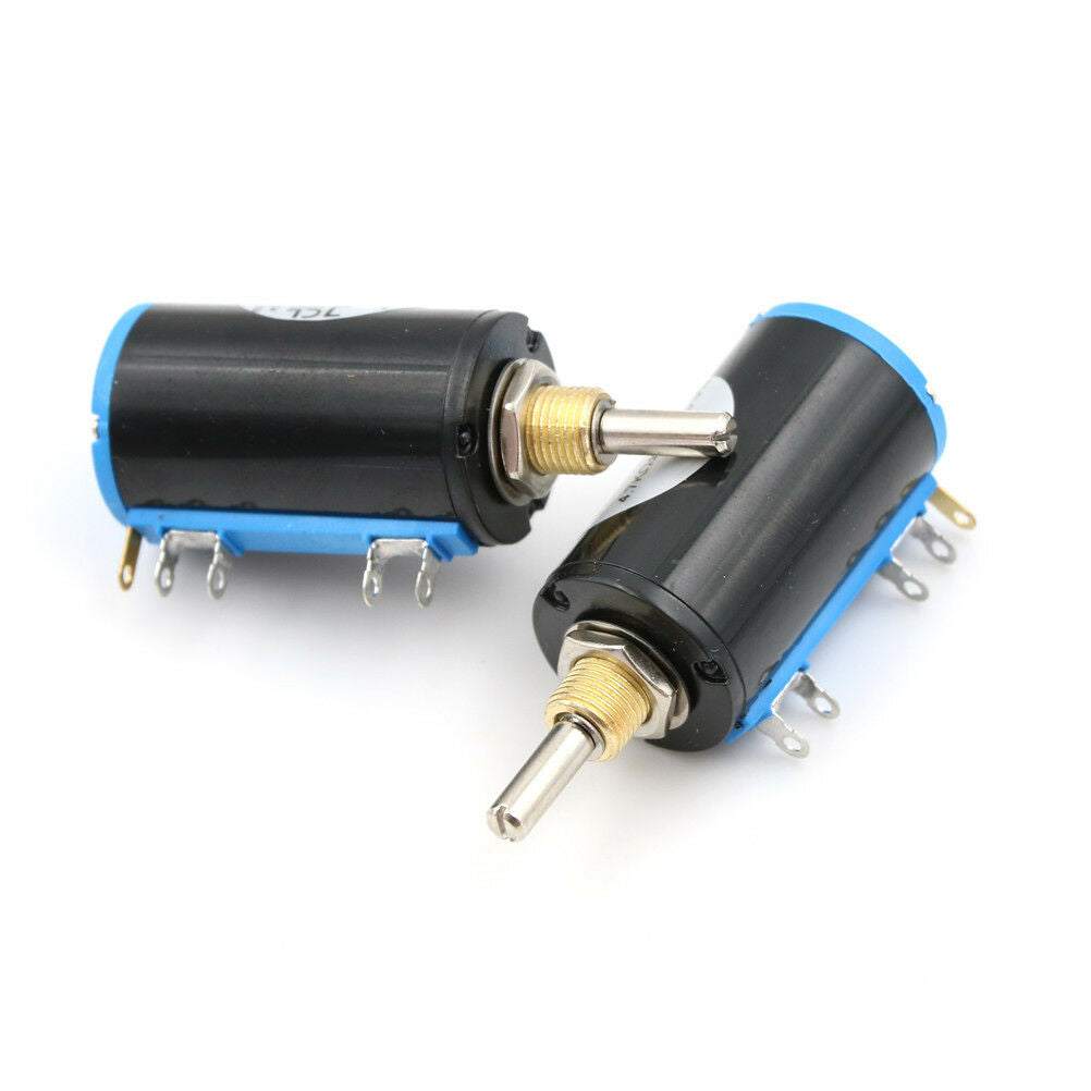 2PCS WXD3-13-2W 10K Ohm Rotary Multiturn Wirewound Potentiometer NTJC.l8