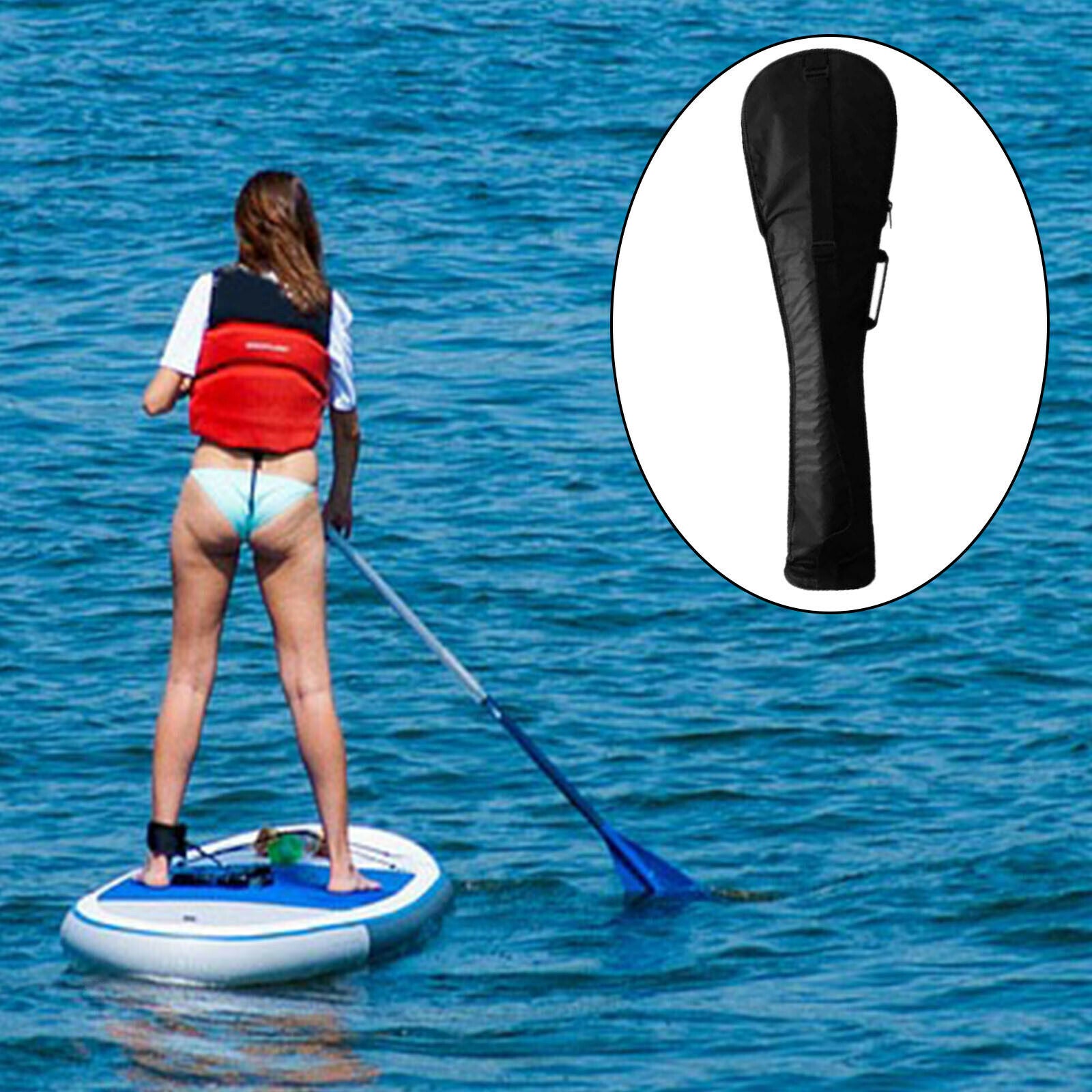 Surfboard Paddle Cover Oxford Cloth Storage Bag Boat Paddle Pouch Case