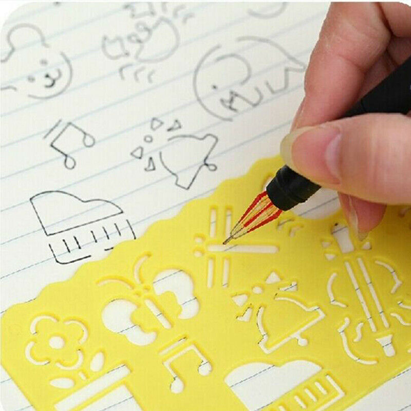 5Pcs Multifunctional Student Stationery Cute Drawing Cartoon Art Painting.l8