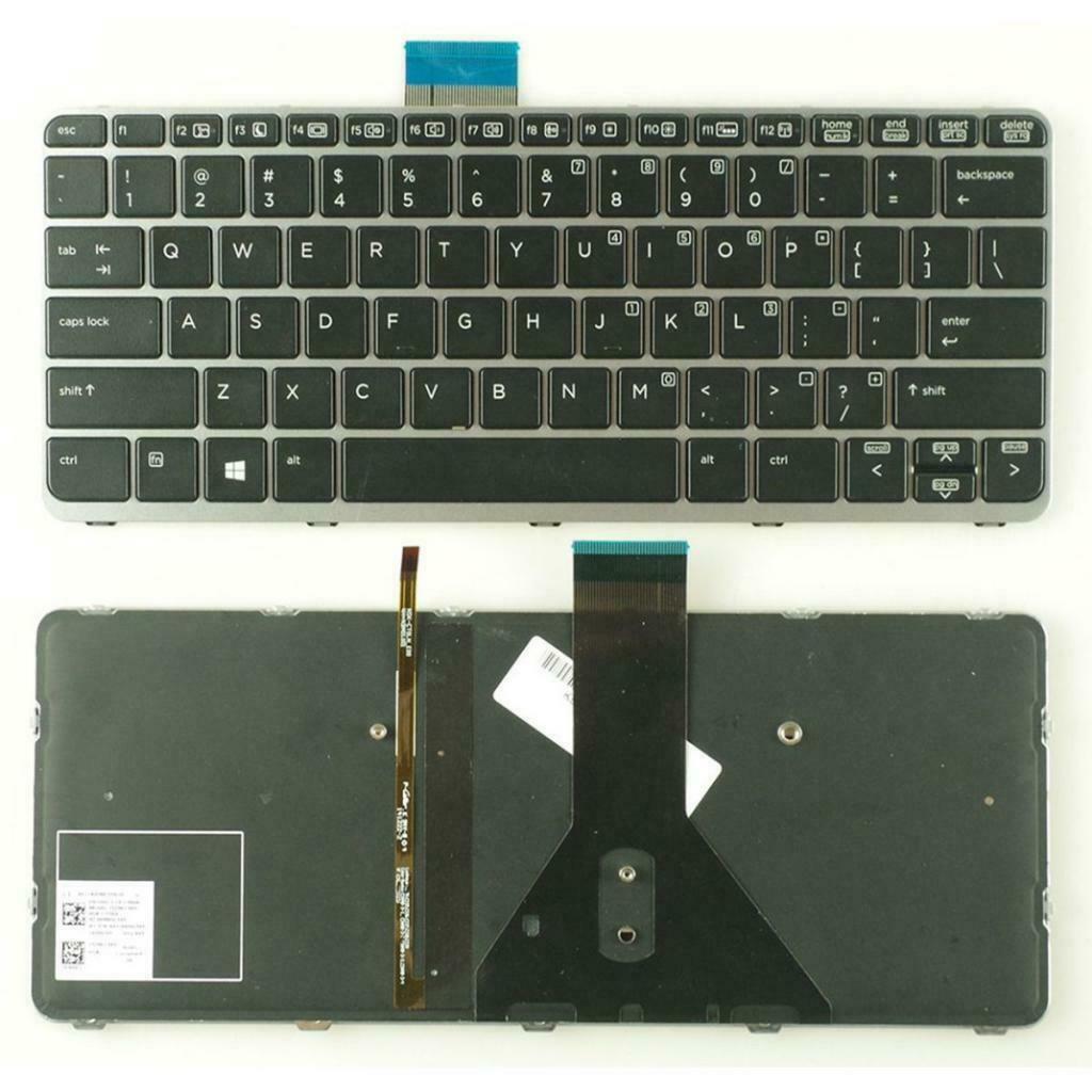 Keyboard For  Elitebook FOLIO 1020 G1 1030 G1 Laptop Keyboard Replacement US