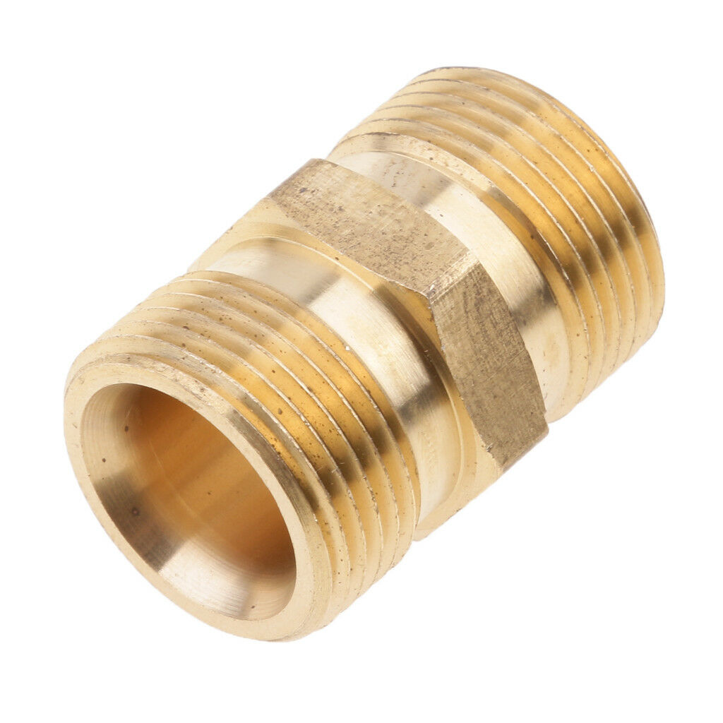 High Pressure washer Brass Hose quick connect M22x 1.5mm 14mm coupler socket