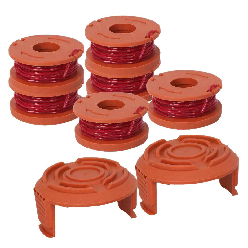 9 Pack Replacement Spool St Trimmer Line 8 Pack Spool and 1 Cap Lawn Mower AccF2