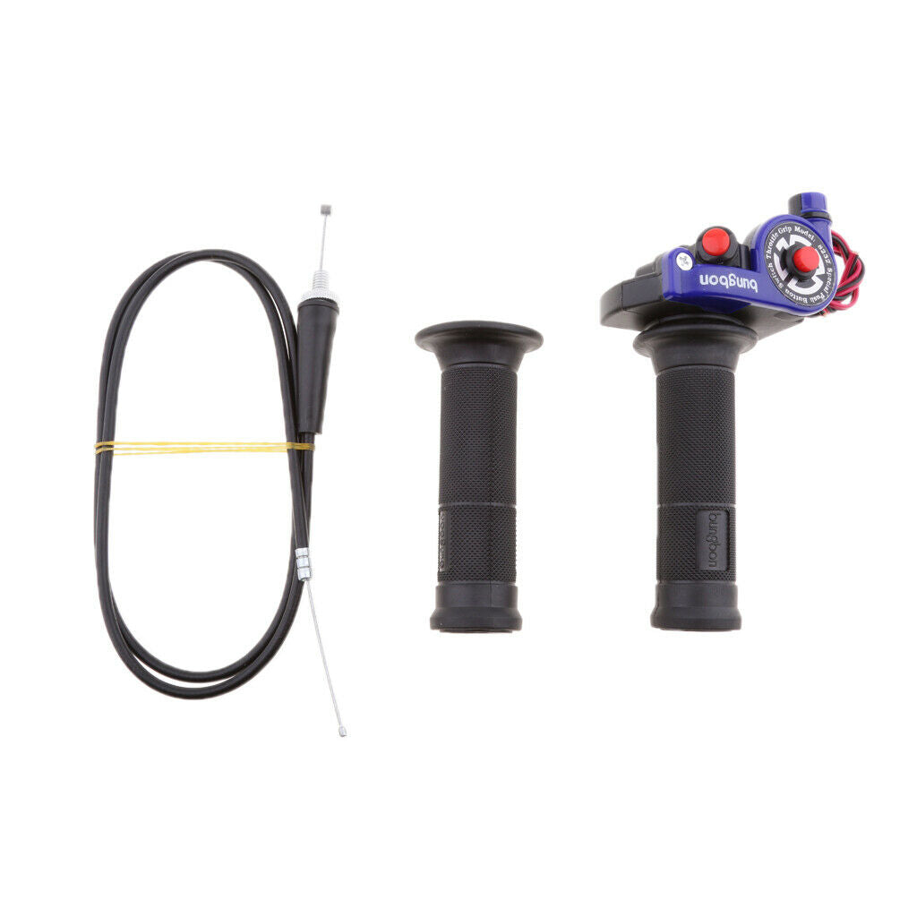 1 Pair For 125 140 150cc Motor Pit Bike Quick Action Twist Throttle Grip Cable