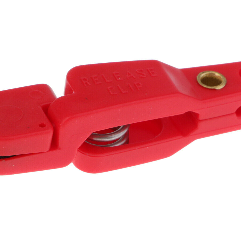6 Pieces Adjustable Planer Board Padded Snap Release Clips Outriggers Clips