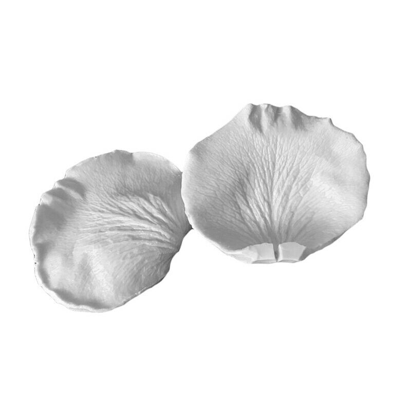 2Pcs Silicone Cake Flower Mold DIY Baking Candy Mould Rose Flower Fondant.l8