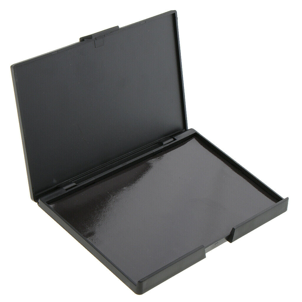 Plastic Eyeshadow Blush Highlighter Powder Palette Pallet Case Box 15x10cm