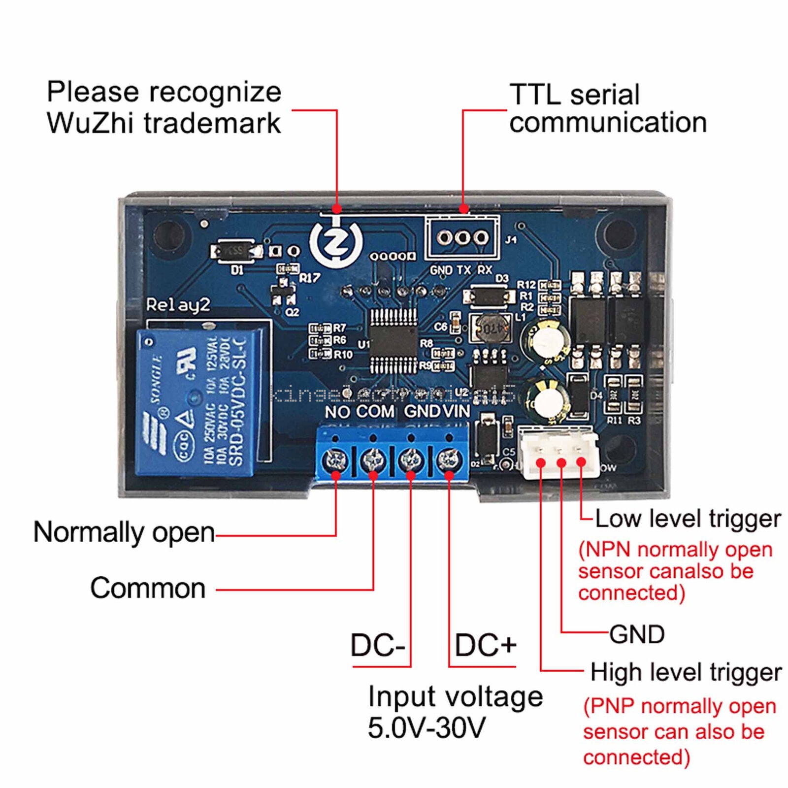 DC DC Buck Converter CC CV Power Module 250W 50V 5A Adjustable Power supply