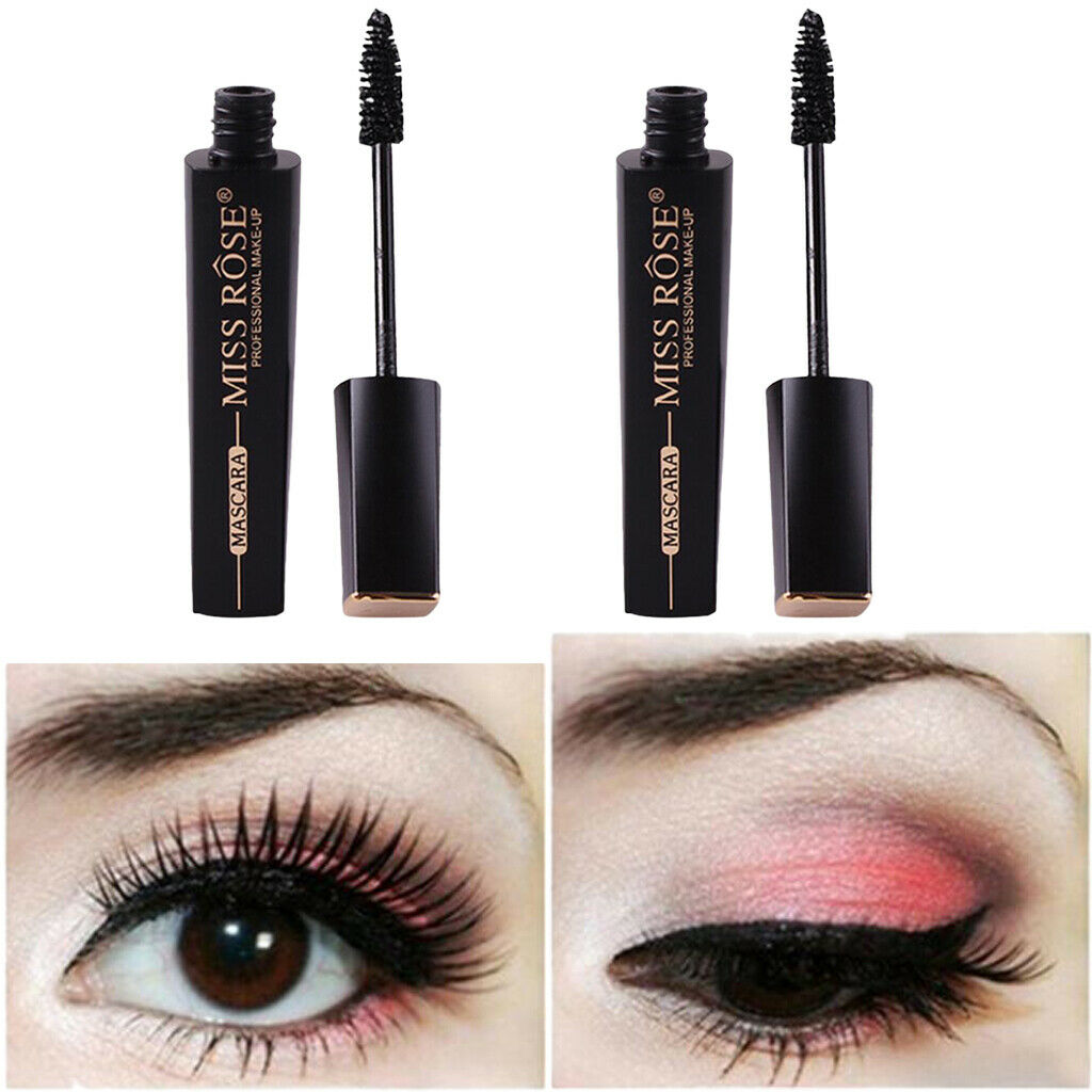 2X Thick Curling Waterproof Volumizing Mascara False Lash Effect Mascara