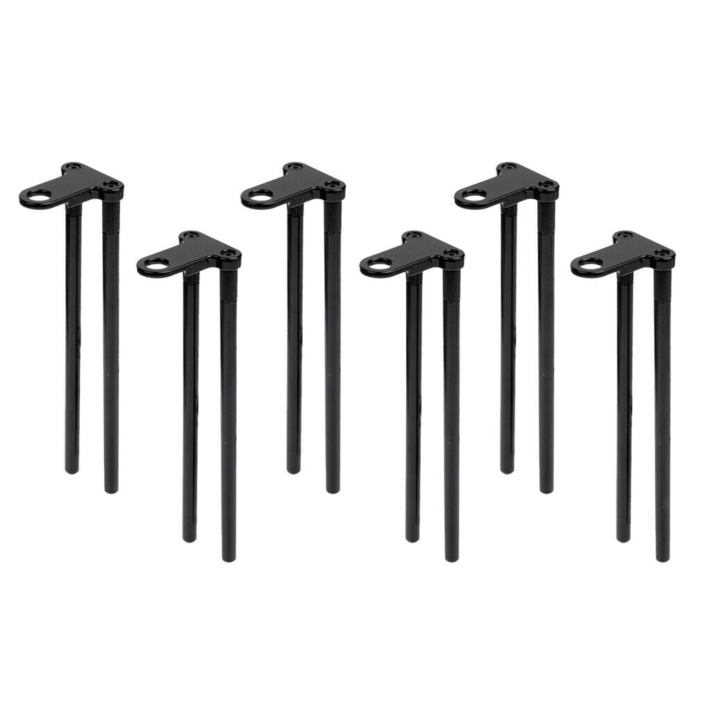 6Pcs Snag Bars Ear Carp Fishing Anti Falling Lightweight for Bite Alarms