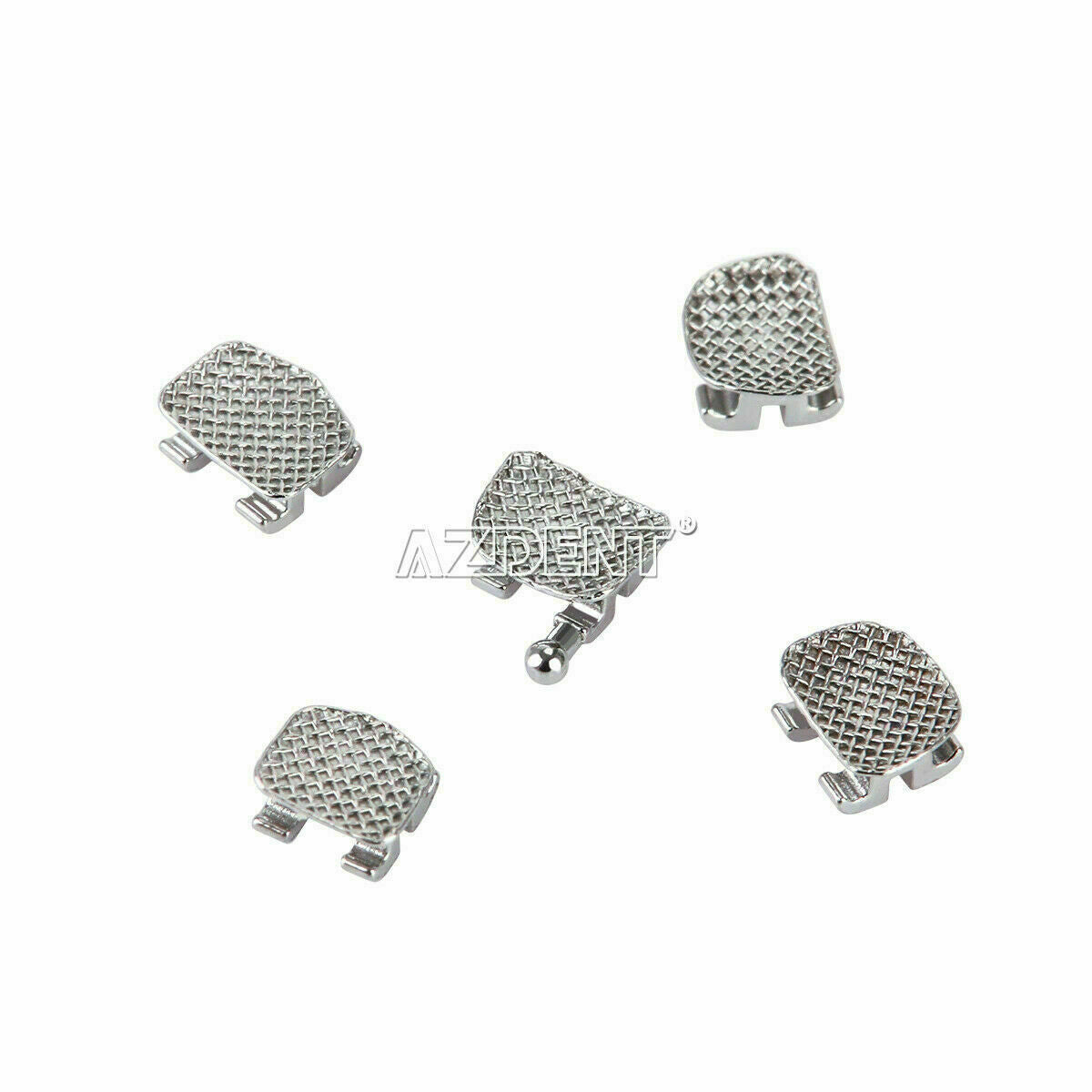 200packs Orthodontic Brackets Braces Dental Edgewise Slot.022 Hooks 3 AZDENT