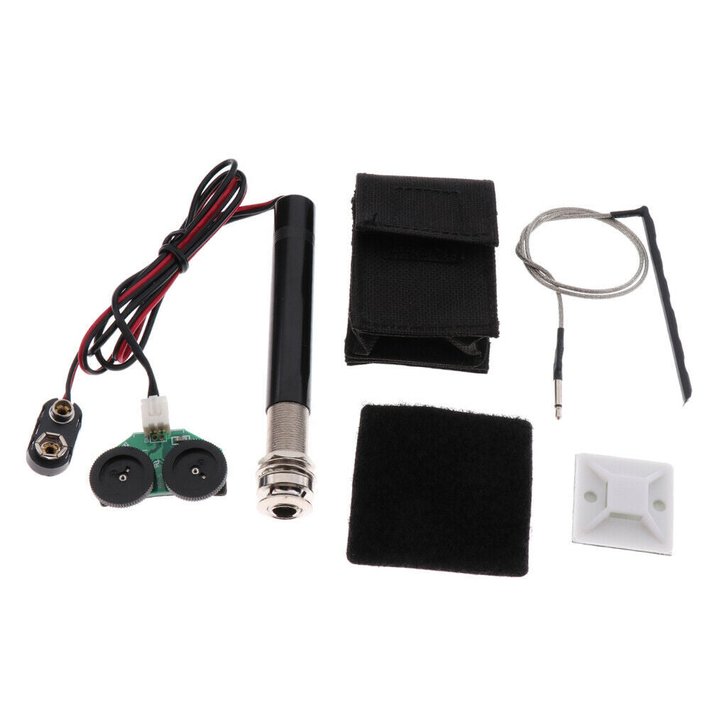 Acoustic Guitar Preamp Piezo Pickup For Classic Ukulele Guitars