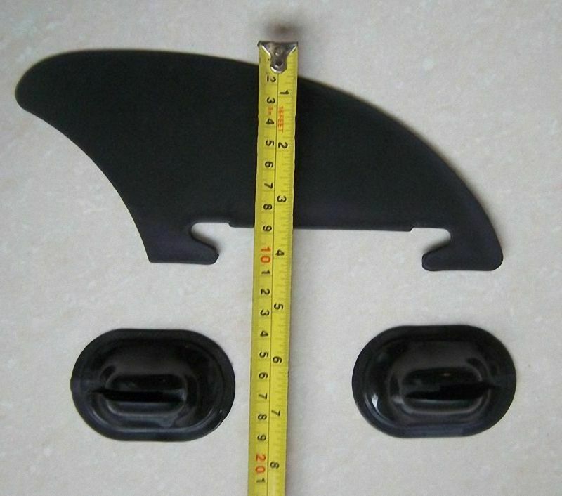 1 of Kayak Skeg Tracking Fin Integral Fin Mounting Points Watershed 260x55x110mm
