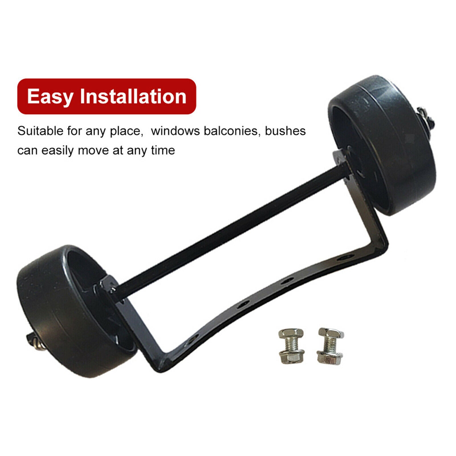 Professional Outdoor Universal Patio Heater Wheel Set Easy to Move Parts